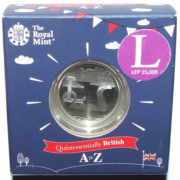 2018 Silver Proof Ten Pence - The Great British Coin Hunt - L - Click Image to Close